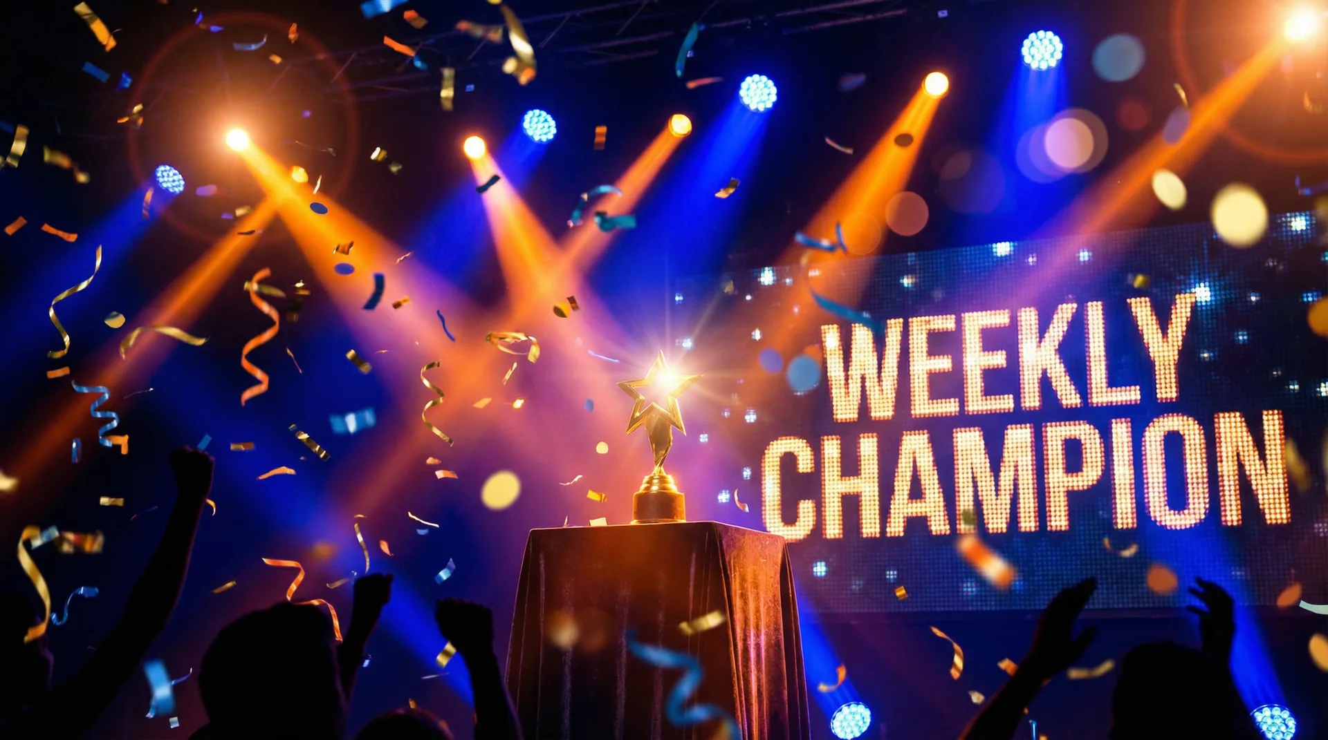 每日大赛 平台赛事颁奖现场